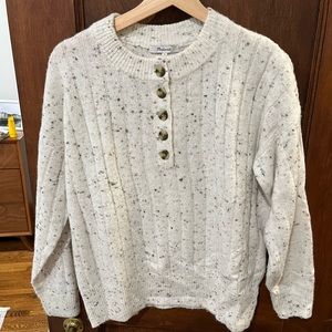 Madewell Donegal Bowden Henley Sweater